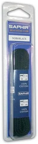 Lacet cordelet 60 cm noir-bte 6