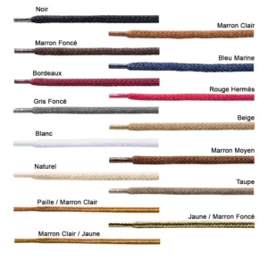 Lacet cordelet 150 cm noir-bte 4