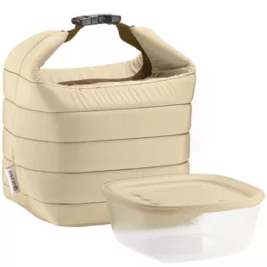 Petit sac isotherme a/compartiment fraicheur handy