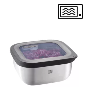 Boîte de conservation provido, carrée 900 ml