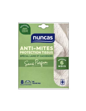 Antimites protection tissus ss parfum 8f