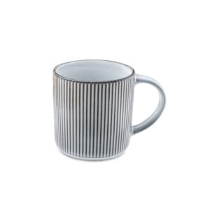Mug gris agora d8.5*h8.8cm