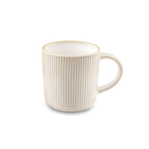 Mug beige agora d8.5*h8.8cm
