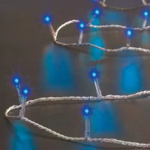 Guirlande ext 100 led tm bleu ft 8f