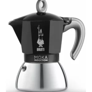 Cafetière italienne new moka induc noir 6t