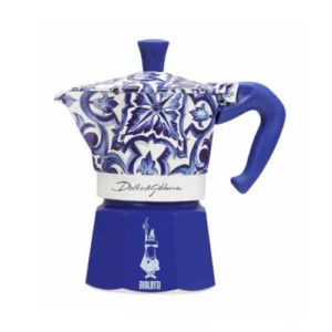 Cafetière italienne moka express 3t d&g blu medite