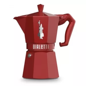 Cafetière italienne moka exclusive rouge 6t