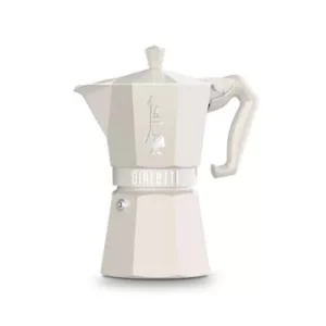 Cafetière italienne moka exclusive cream 6t