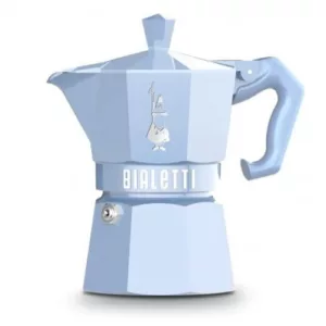Cafetière italienne moka exclusive light blue 3t