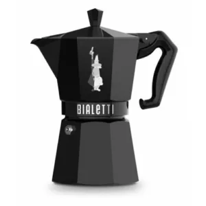 Cafetière italienne moka exclusive noir 6t