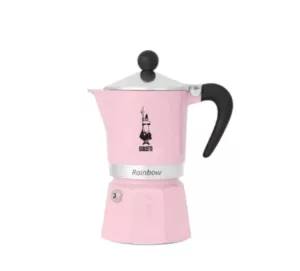 Cafetière italienne rainbow rose 6t