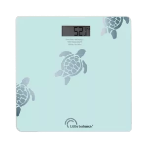 Pèse personne ss pile usb-c-tortues aqua