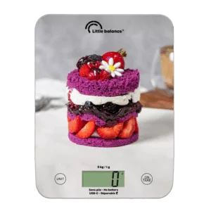 Balance culinaire 5kg usb-c-slim fruitcake