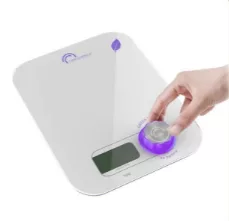 Balance culinaire kinetic blanc/prune