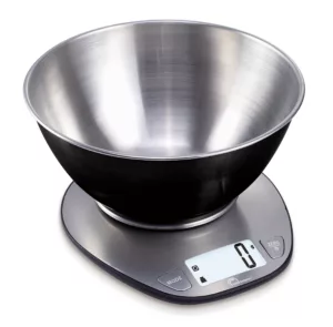 Balance culinaire à pile xb5 inox noir