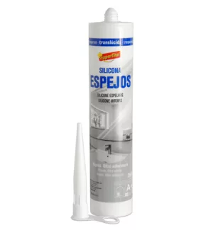 Mastic silicone miroirs transparent, cartouche 260