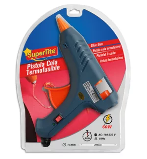 Pistolet termofusible 60 watts avec interrupteur