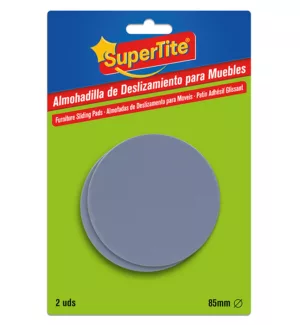 Patin adhésif antidérapant rond 85mm, blister 2uts