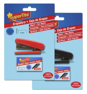 Agrafeuse + recharge 1000 agrafes n10