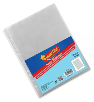 Pochette transparente, 50 micras, 20uts