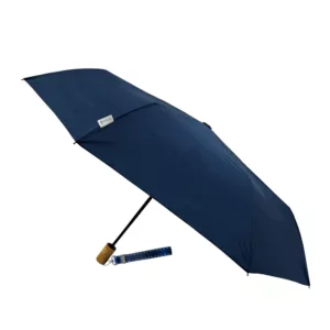 Parapluie pliable auto bleu marine