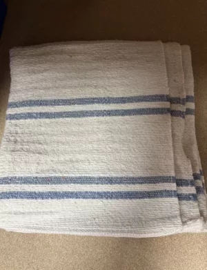 FS Serpilliere blanche gaufree 50*100