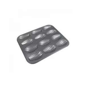 fs Plaque a 12 madeleines 7x4x1.5cm - 20x26cm