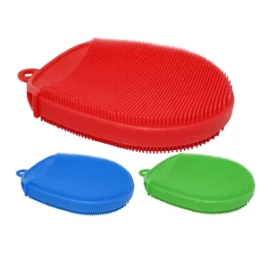 Eponge silicone gommante