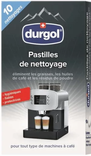 Durgol 10 pastilles nettoyantes café