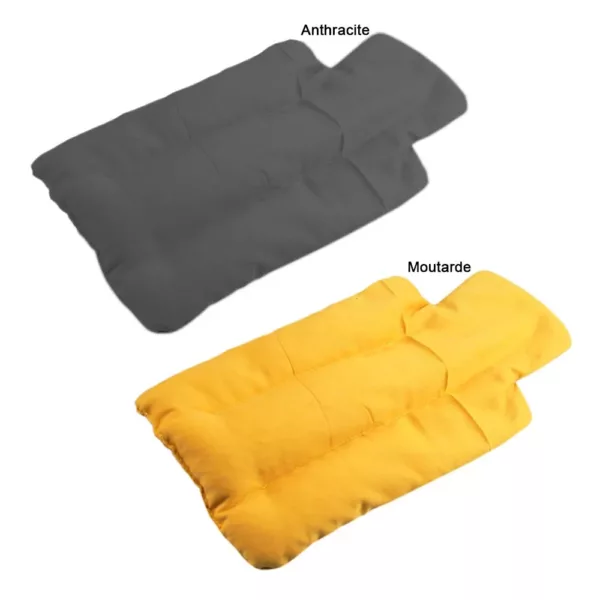 bouillotte micro onde billes silicone