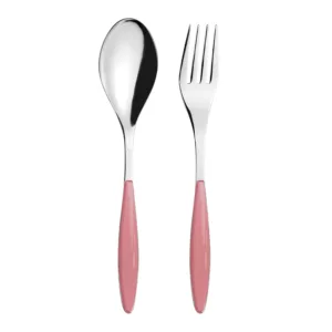 Couverts de service feeling deep pink