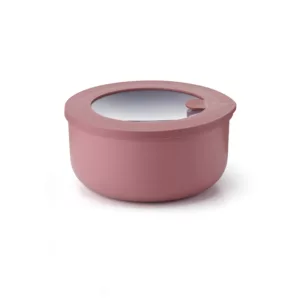 Boite hermetique rond m rouge mauve