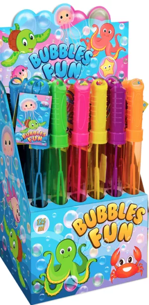 Souffl. de bulles de savon épée 38cm présentoir