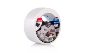Ruban adhésif tissu blanc 50mmx25m