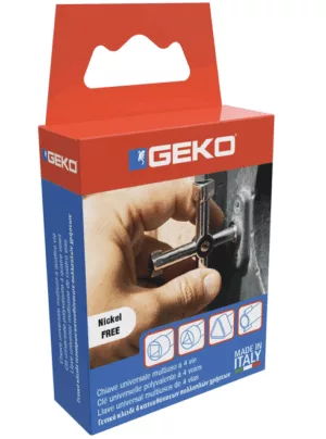 Clé multi-usage sans nickel en blister