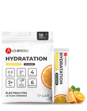 Hydratation electrolyte orange pack 10