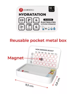 Hydratation electrolyte - pack nomade 10 gouts