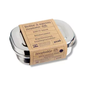 Boite à savon rectangle inox