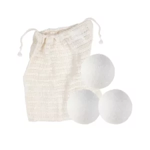 Lot de 3 balles de séchage laine